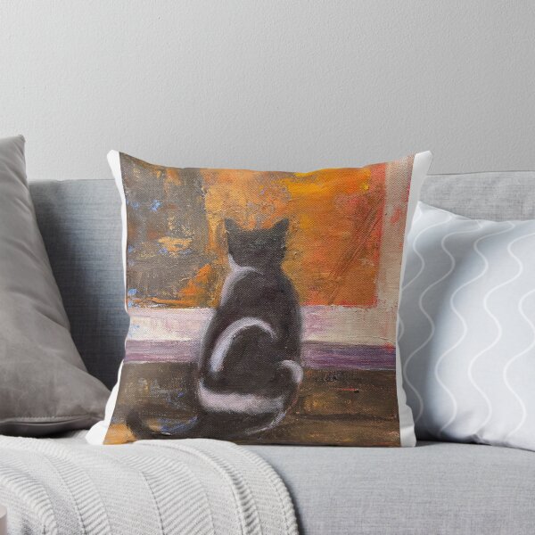 Item preview, Cat looking through the door designed and sold by ShellyDu.