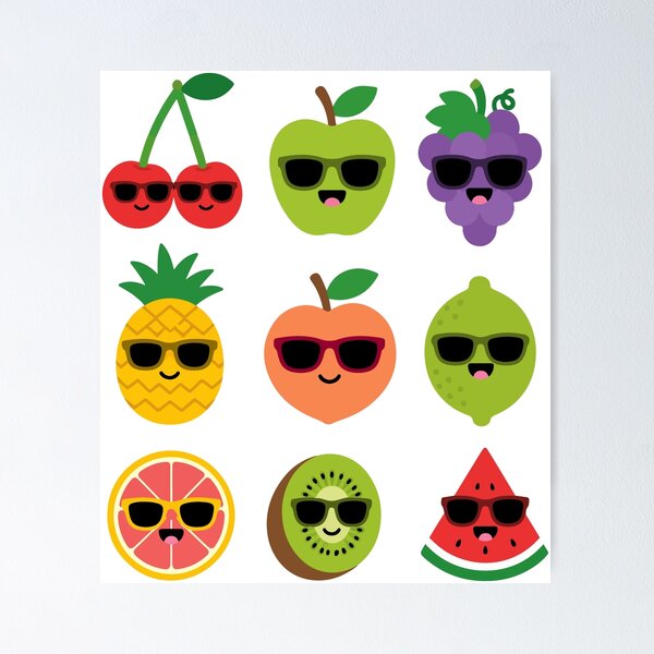 Item preview, Cute Fruit Pattern Aesthetic Fruits designed and sold by YalenArt.