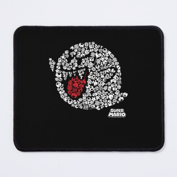 Item preview, Super Mario Mushroom Icons Gamer Collage Retro Gaming designed and sold by ViniBall.