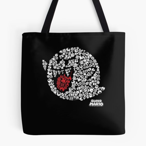 Item preview, Super Mario Mushroom Icons Gamer Collage Retro Gaming designed and sold by ViniBall.