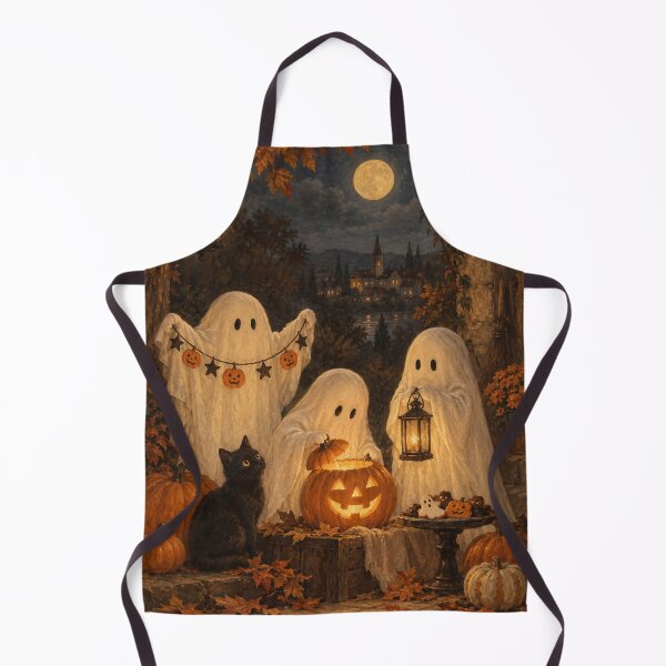 Item preview, Vintage Halloween Ghosts designed and sold by La Roba by Niki.