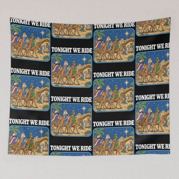 Item preview, Tonight We Ride Three Wise Men Nativity Journey designed and sold by OddPopARt.