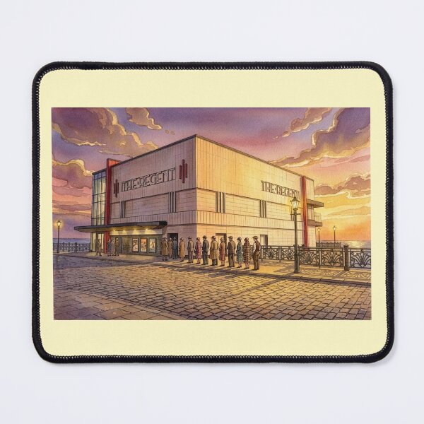 Item preview, Regent Cinema at Sunset, Redcar designed and sold by ArtworkNorth.