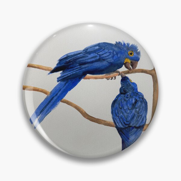 Item preview, Blu the Hyacinth Macaw designed and sold by ShellyDu.