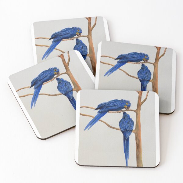 Item preview, Blu the Hyacinth Macaw designed and sold by ShellyDu.