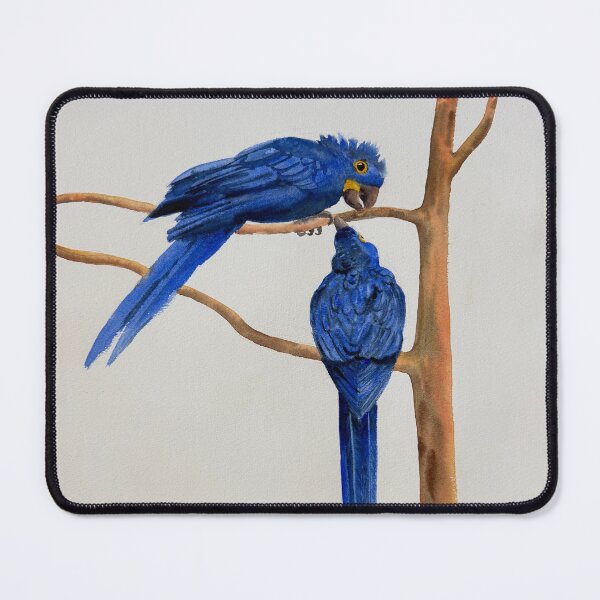 Item preview, Blu the Hyacinth Macaw designed and sold by ShellyDu.
