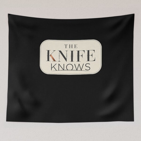 Item preview, The Knife Knows Chef Design, Cook Artwork, Cooking Graphic, Chef Gift, Cook Gift, Kitchen Design, Culinary Art, Chef Life, Professional Chef, Cooking Lover Gift, Kitchen Culture, Vintage Chef . designed and sold by Typologystudios.