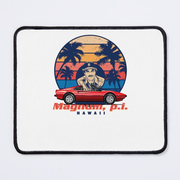 Item preview, Thomas Magnum Hawaii Ferrari Retro Design designed and sold by Crystal Miranda.