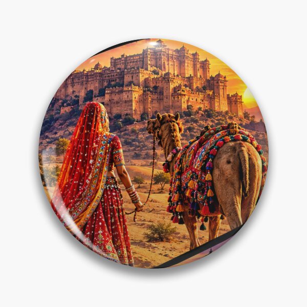 Item preview, ​Shakti Rajasthan Cultural Heritage Travel Art Print by Pawarmogiyaji designed and sold by Pawar1999.