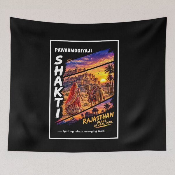 Item preview, ​Shakti Rajasthan Cultural Heritage Travel Art Print by Pawarmogiyaji designed and sold by Pawar1999.