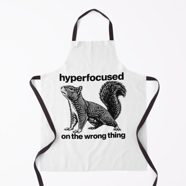 Item preview, Hyperfocused On The Wrong Thing Squirrel designed and sold by RevArtist.