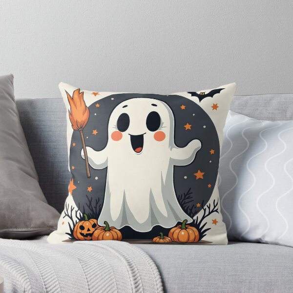 Item preview, Ghost Painting Halloween Art designed and sold by MilaPrintify.
