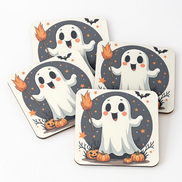Item preview, Ghost Painting Halloween Art designed and sold by MilaPrintify.