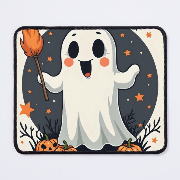 Item preview, Ghost Painting Halloween Art designed and sold by MilaPrintify.