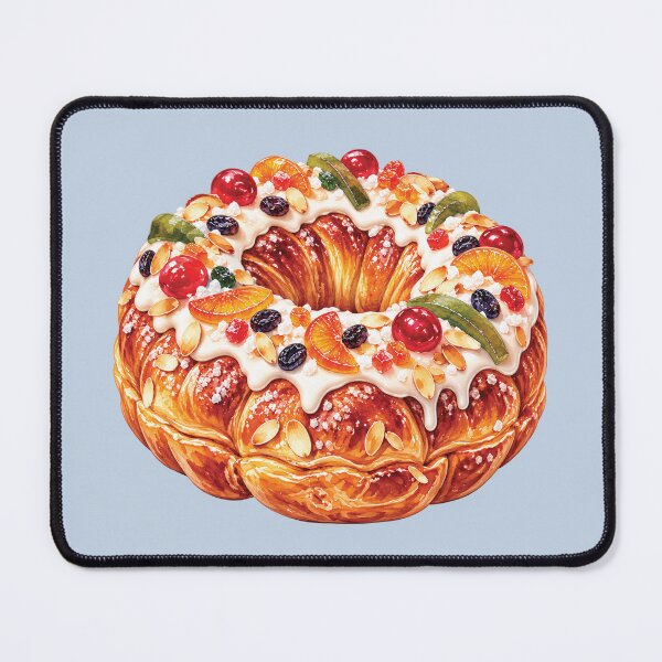 Item preview, Spanish King Cake - Roscón de Reyes designed and sold by Alicia Chee.