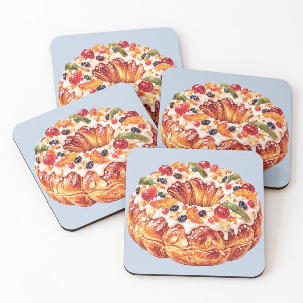 Item preview, Spanish King Cake - Roscón de Reyes  designed and sold by Alicia Chee.