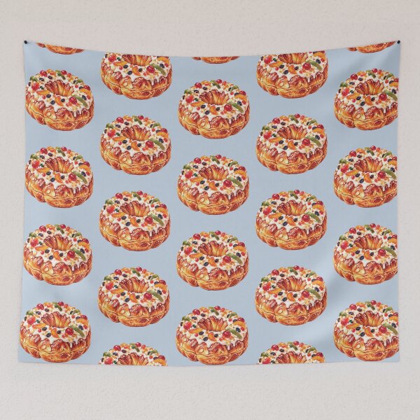 Item preview, Spanish King Cake - Roscón de Reyes  designed and sold by Alicia Chee.