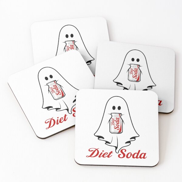 Item preview, Diet Soda Ghost Halloween Beverage Lover Humor designed and sold by ostenlee.