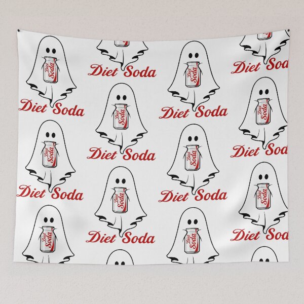 Item preview, Diet Soda Ghost Halloween Beverage Lover Humor designed and sold by ostenlee.