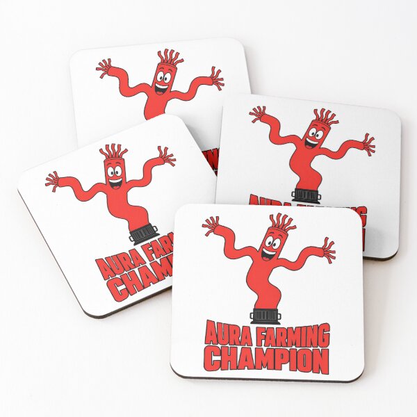 Item preview, Aura Farming Champion Inflatable Tube Man Funny Meme designed and sold by Jack n' Sally's.