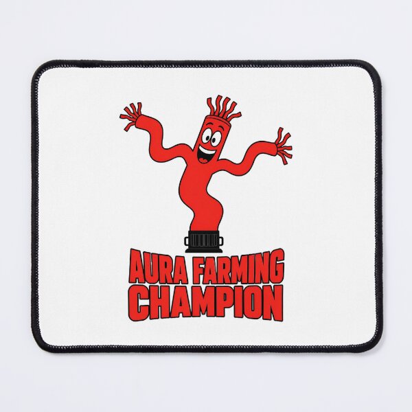 Item preview, Aura Farming Champion Inflatable Tube Man Funny Meme designed and sold by Jack n' Sally's.