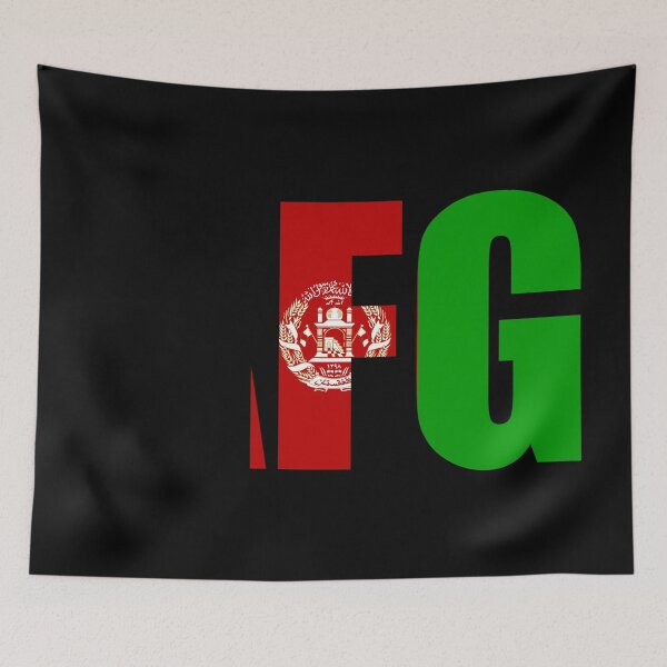 Item preview, Afghanistan Flag Initials AF designed and sold by shitpostee.