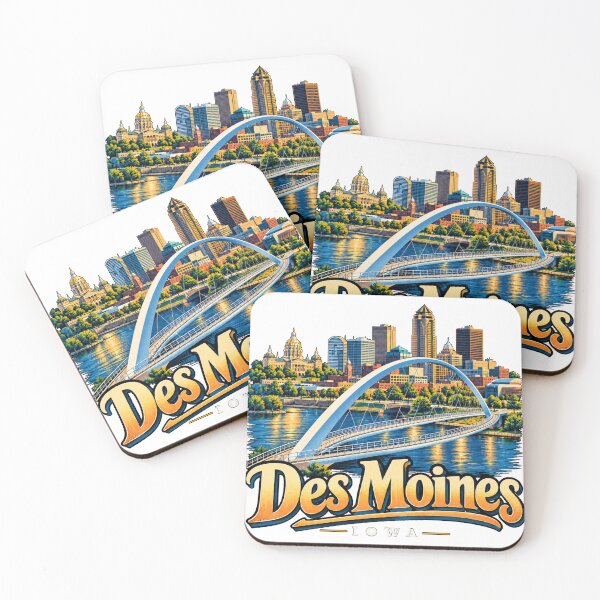 Item preview, Vintage Des Moines Iowa Travel Souvenir Landmark Gift designed and sold by MichaeIRellov.