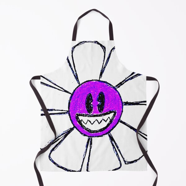 Item preview, Smiley purple face daisy  designed and sold by ZacUltravanhu.
