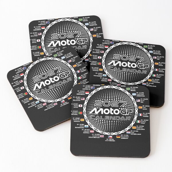 Item preview, MotoGP 2027 World Tour – Race Calendar Country Flags Design designed and sold by Stotee.