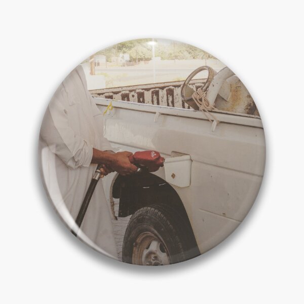 Item preview, Man in Oman filling up car at gas station designed and sold by Photopat.