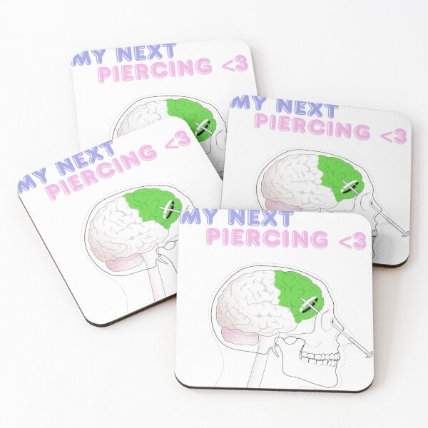 Item preview, My Next Piercing, Dark Humor Anatomy designed and sold by Voodcrafts.