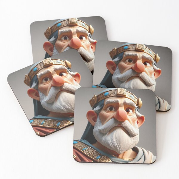 Item preview, Old Fart as an ancient Greek designed and sold by Colin Bentham.