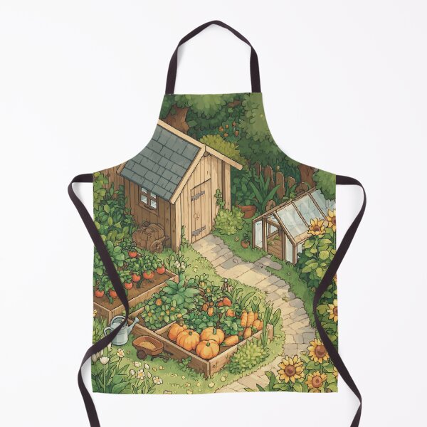 Item preview, Cozy Pixel Garden Patch | Cute Retro Gardening Art designed and sold by Pixel8Prints.