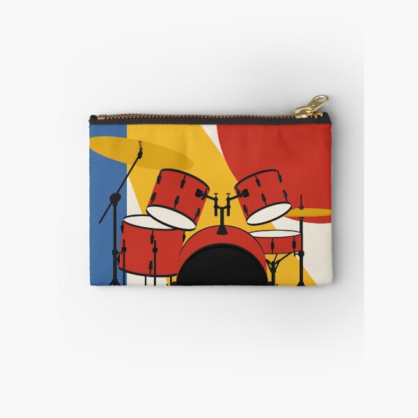Item preview, Drum Set Art Print, Bauhaus Music Print, Drummer Gift, Mid Century Modern Art, Jazz Drum Decor, Music Room Print, Geometric Music Art designed and sold by Studio pod Burom.