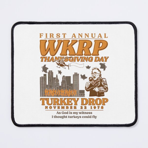 Item preview, Funny Thanksgiving WKRP Turkey Drop designed and sold by jimmyneo.