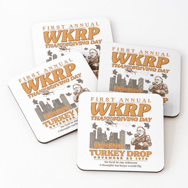 Item preview, Funny Thanksgiving WKRP Turkey Drop designed and sold by jimmyneo.