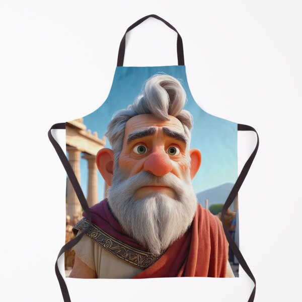 Item preview, Old Fart as an ancient Greek designed and sold by Colin Bentham.