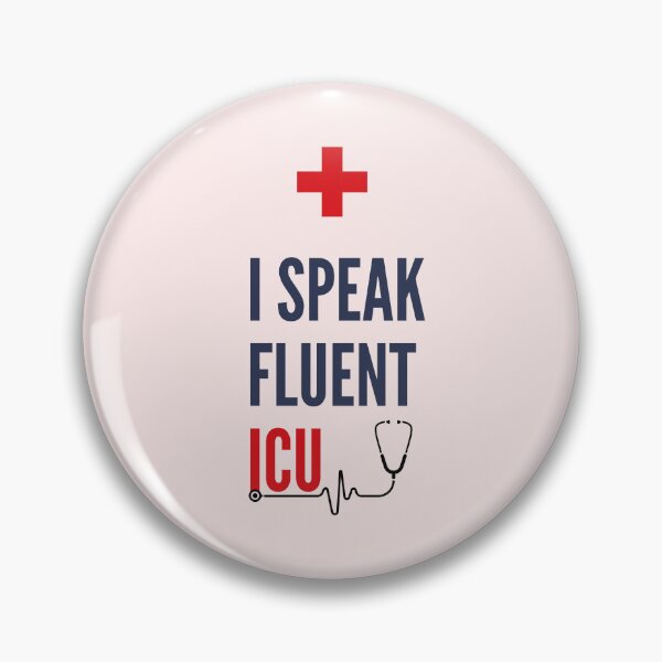 Item preview, I Speak Fluent ICU designed and sold by simonrice14.
