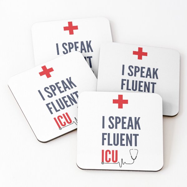 Item preview, I Speak Fluent ICU designed and sold by simonrice14.