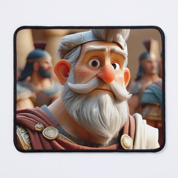 Item preview, Old Fart as an ancient Greek designed and sold by Colin Bentham.