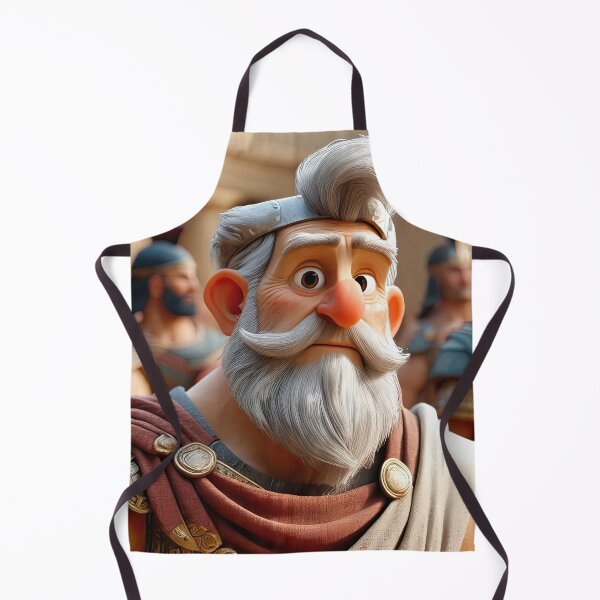 Item preview, Old Fart as an ancient Greek designed and sold by Colin Bentham.