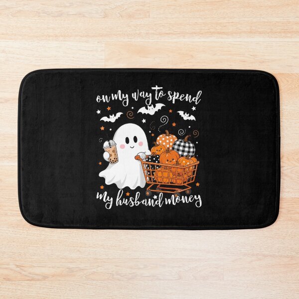 Item preview, On My Way To Spend My Husband's Money Halloween Humor designed and sold by OddPopARt.