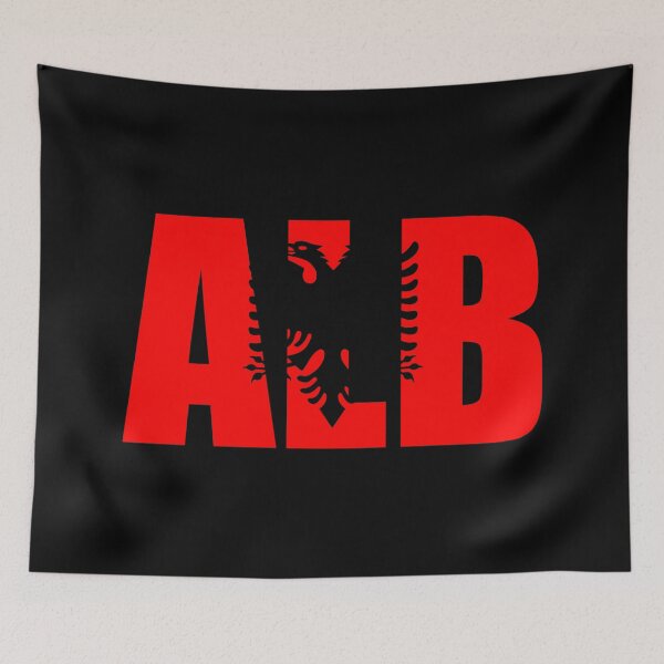 Item preview, Albania Flag Initials AL designed and sold by shitpostee.