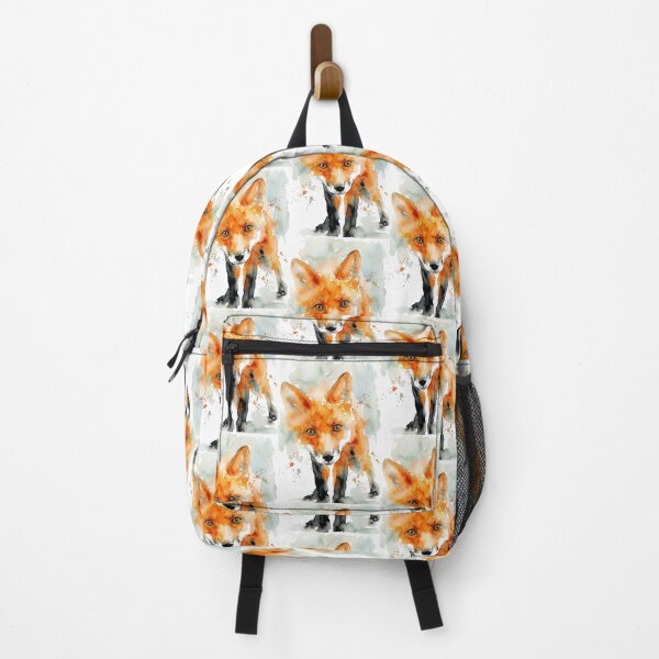 Item preview, Curious Fox, Orange and Black designed and sold by caracatita75.