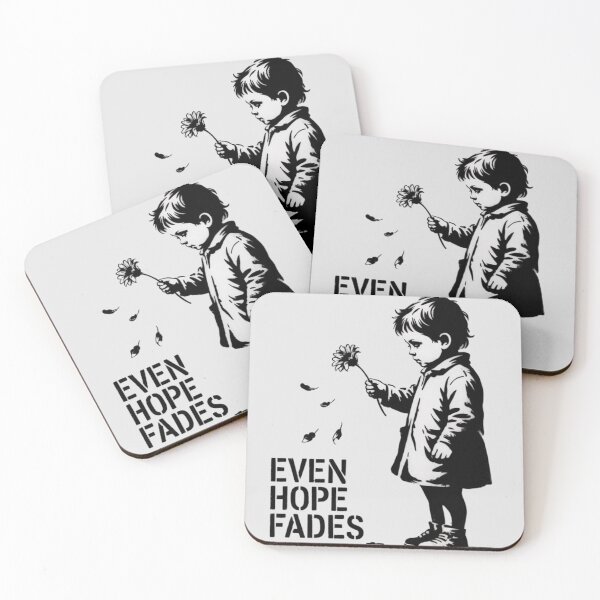 Item preview, Banksy - even hope fades designed and sold by 123ks.