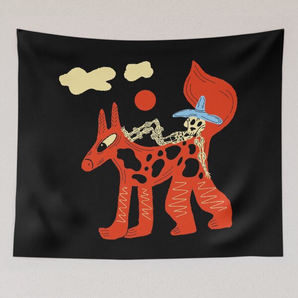Item preview, Red Fox & Skeleton designed and sold by adamstav-prints.