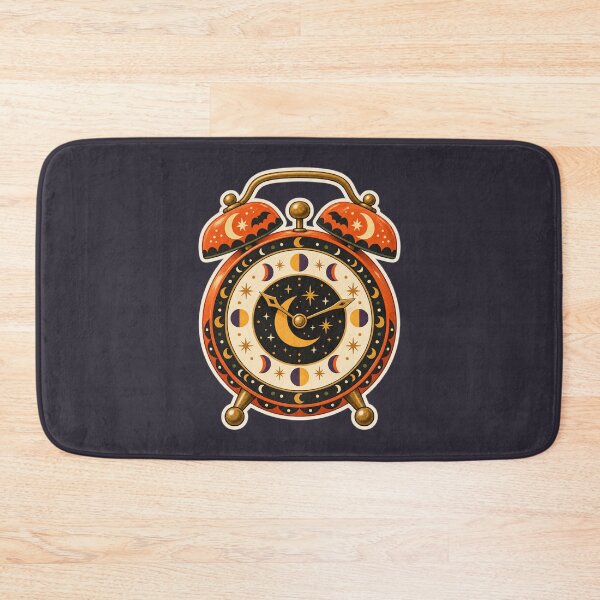 Item preview, Retro Halloween Celestial Alarm Clock designed and sold by AliAltinelArt.