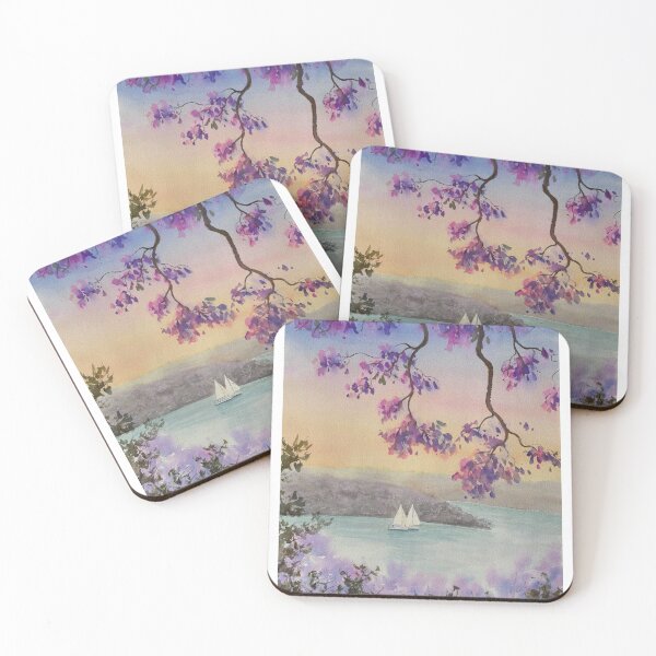 Item preview, Sailing in Jacaranda designed and sold by ShellyDu.