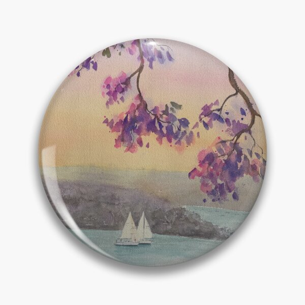 Item preview, Sailing in Jacaranda designed and sold by ShellyDu.