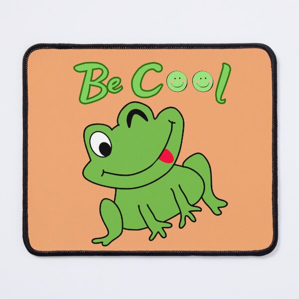 Item preview, Be Cool Cute Winking Frog Funny Positive Quote Animal Lover Gift designed and sold by Evelashop.